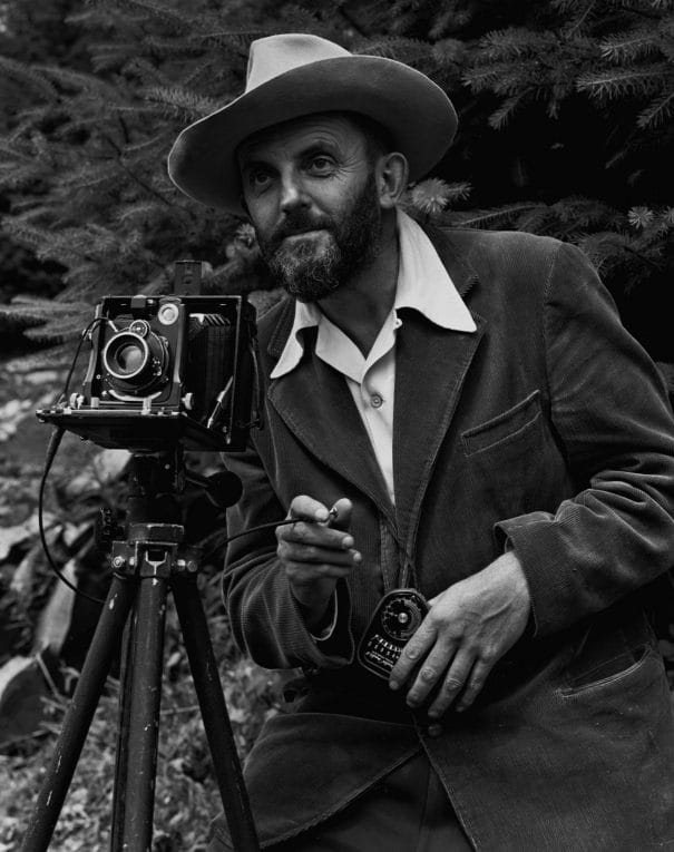 J. Malcolm Greany: Ansel Adams and camera