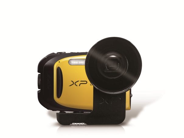 Fujifilm FinePix XP80 akciókamera módjához külső objektív konvertert kell vásárolnunk.