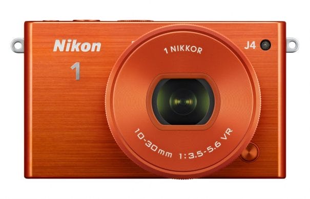 Nikon 1 J4 narancs színben is kapható lesz.