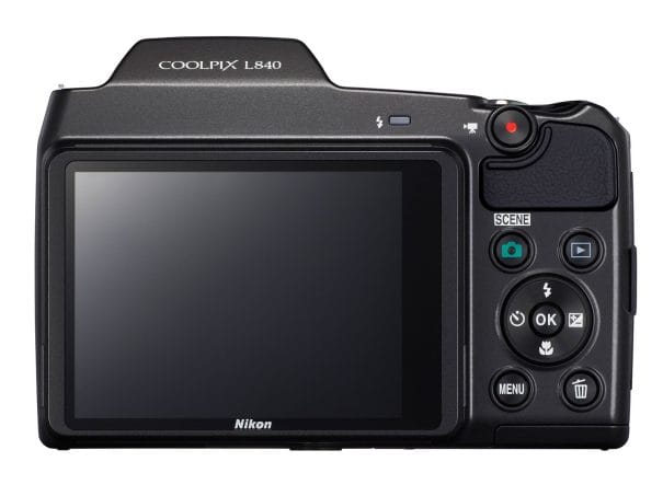 Nikon Coolpix L840 nincs elektronikus kereső.