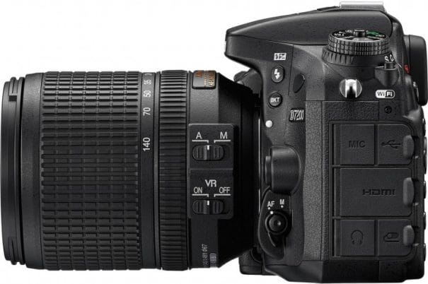 A Nikon D7200-as Nikkor 18-140mm-es obival kitben 1700 dollár áron kerül a boltokba.