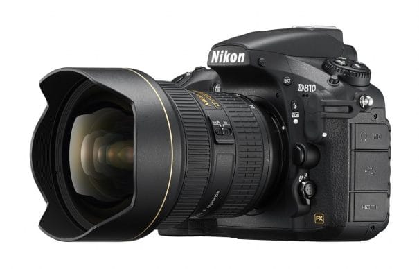Nikon D810 a 14-24mm Nikkor lencsével