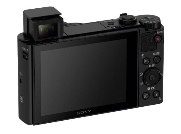 Sony Cyber-shot HX90 rendelkezik felnyitható, beépített vakuval.