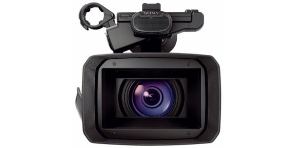 Handycam FDR-AX1 optikája 20x-os zoom átfogású Sony G objektív