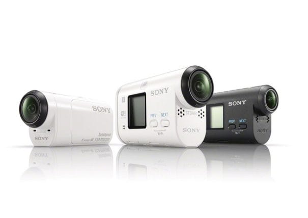 Sony HDR-AZ1VR mini akciókamera fehér és fekete színben kapható