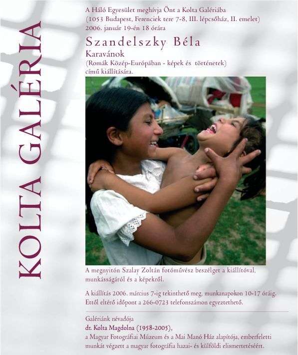 Szandelszky Béla: Karavánok - Fotókiállítás a Kolta Galériában
