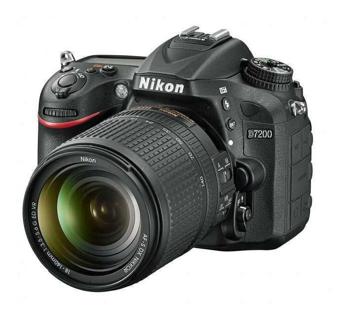 Az új Nikon D7200 DX digitális fényképezőgép