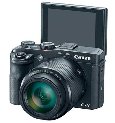 Canon G3 X prémium kompakt digitális fényképezőgép kihajtott LCD-vel