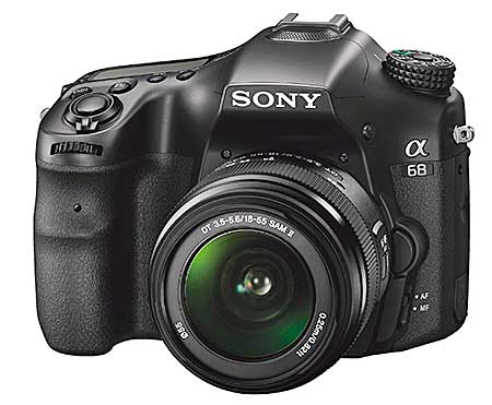Sony α68 digitális fényképezőgép váz és objektív