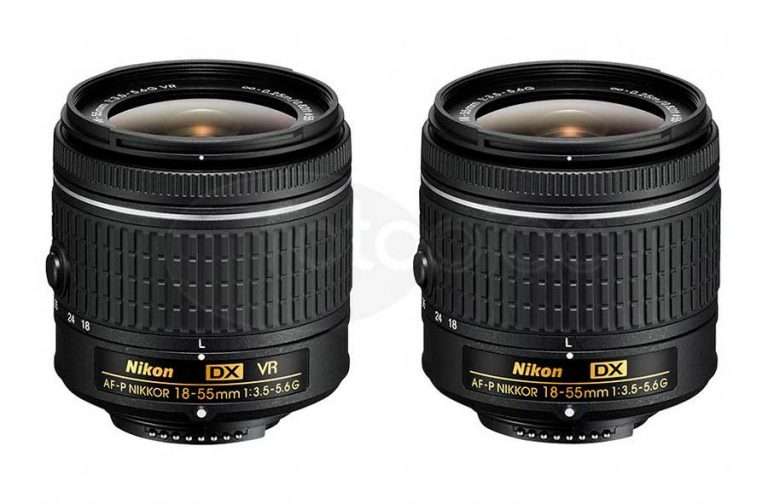 Nikon Af P Dx Nikkor 18–55 mm F:3,5–5,6 G Vr és Az Af P Dx Nikkor 18–55 mm F:3,5–5,6 G Objektív