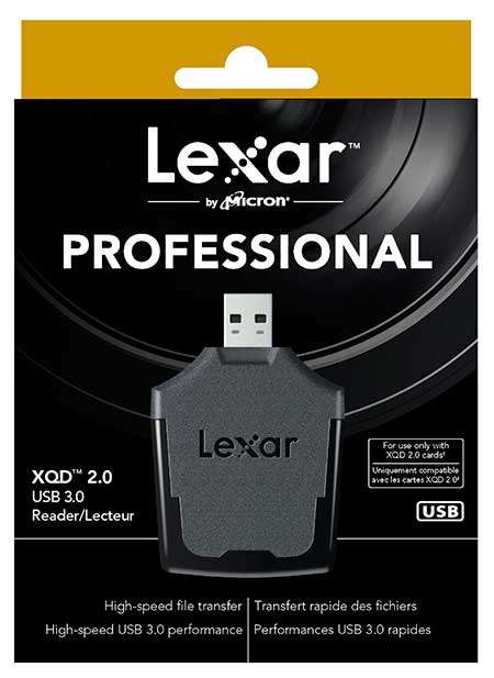 Lexar Professional Xqd 2.0 Usb 3.0 Kártyaolvasó Memóriakártyához, Dobozban