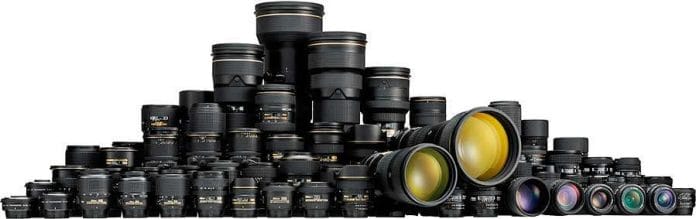 Fényképezőgép objektív választás, a Nikon kollekciója