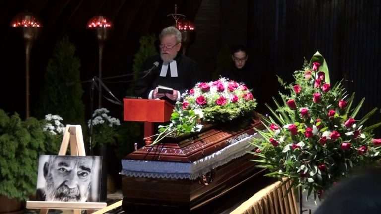 Balla Demeter temetése