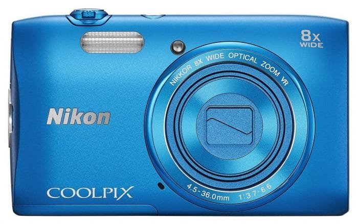 Nikon Coolpix S3600 Front Fototvhu