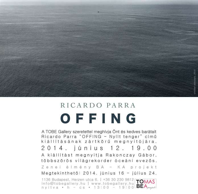 Ricardo Parra Offing Fototkiallitas
