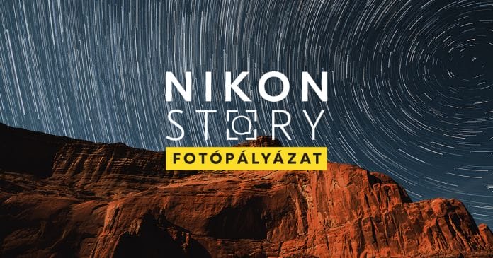Nikon story logos illusztracio