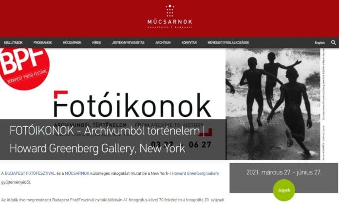 Exkluzív online tárlatvezetés E. Csorba Csillával a FOTÓIKONOK kiállításon