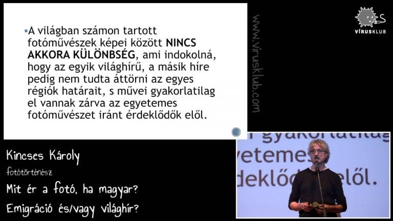 Mit ér a fotó, ha magyar? Emigráció és/vagy világhír? | Kincses Károly