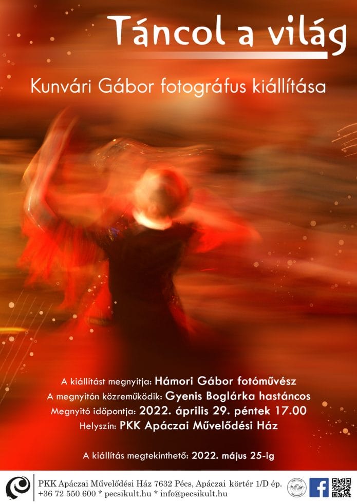 Táncol a világ – Kunvári Gábor fotográfus kiállítása