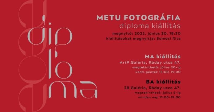METU Fotográfia Diploma 2022 – megnyitó