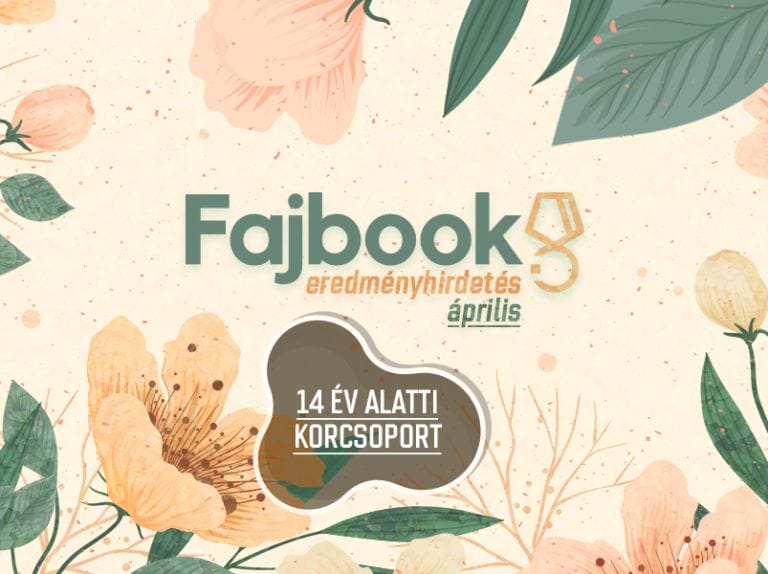 Fajbook 2022. április havi pályázat 14 év alatti díjazottai