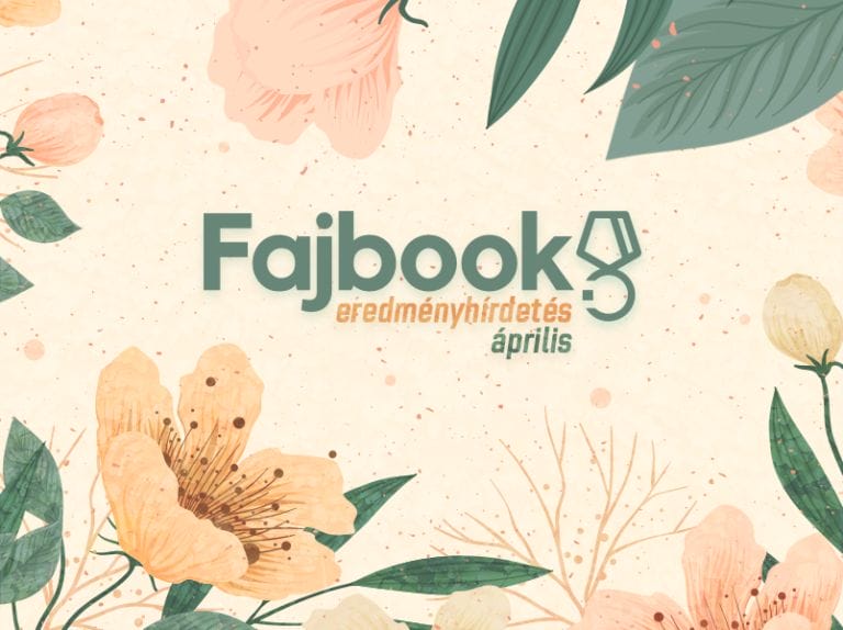 Fajbook 2022. április havi pályázat díjazottai