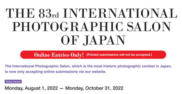 The 83RD International Photographic Salon Of Japan
