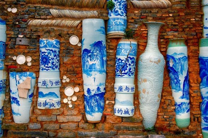 Somogyi Márk: Kínai kis falak című kiállítása a Klebelsberg Kultúrkúriában